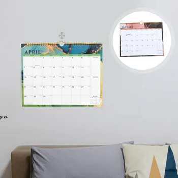Стенен висящ календар Начало 2025 година Домакинство Ежедневно отброяване стая Работен плот за обратно броене Планиране на офис празници