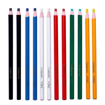 12Pcs отлепване маркер грес молив цветни пастел писалка хартия ролка восък молив за метал стъкло плат изкуство доставки D06 21