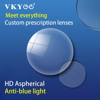 GENEVIEVE 1.56/1.61/1.67 Анти-синя светлина лещи Професионални персонализирани диоптрични очила CR39 Анти-синя светлина Оптични лещи