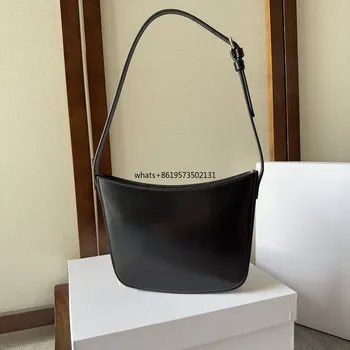 Нова форма Дамска чанта за подмишници Ретро неутрален стил кожа Дамска чанта за рамо