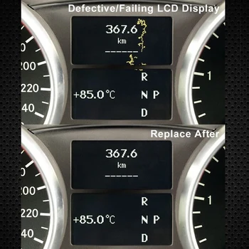 Автомобилен скоростомер табло дисплей за Mercedes Benz ML W164 GL X164 LCD дисплей екран части