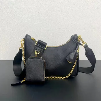 Нова дамска чанта тенденция едно рамо дамска чанта класическа чанта за подмишници мода кръстосано тяло половин луна малка чанта мобилен телефон чанта