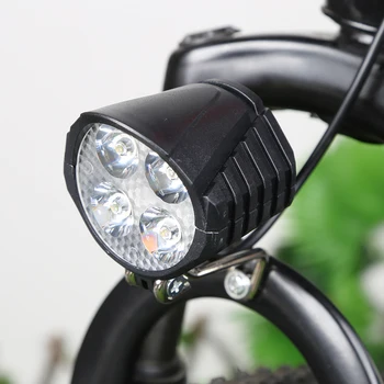48V електрически скутер LED предна светлина с висока яркост фар с рог енергоспестяващ лесен монтаж Аксесоари за колоездене