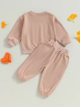 Baby Boy 2Pcs есенни комплекти дълъг ръкав животински печат качулка панталони комплект бебешки дрехи