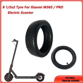 Нова офроуд гума 8 1/2x2 за Xiaomi Mijia M365 електрически скутер против плъзгане гуми 8.5x2 външна тръба гума Сменете вътрешната камера