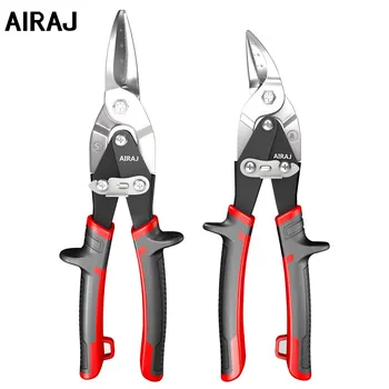 AIRAJ 10 Ножици за тежко рязане Ръчни инструменти Авиационна изрезка метален лист Многопосочни калаени ножици