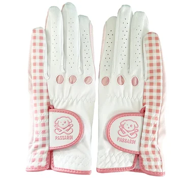 Passardi истински нови голф ръкавици дама носят дишаща нехлъзгащи се висок клас модни ръце