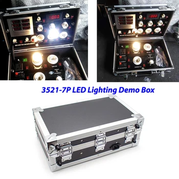 3521-7P LED осветление демонстрационно дело LED тест кутия LED крушка дисплей тестване куфар