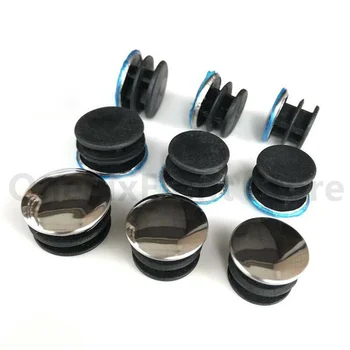 Blanking End Cap Tube Plug Inserts Pipe Cover Неръждаема стомана 20mm 22mm 25mm